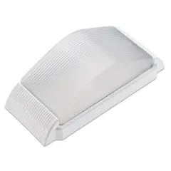 Dital - Arandela Linha Face para 1 Lâmpada E27 295 9,5x12,5x28cm Polipropileno Branco