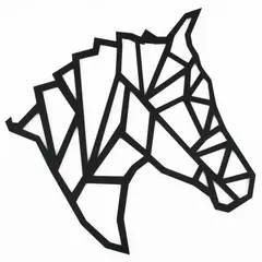 Homy - Lamina Metal Cavalo