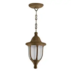 Dital - Pendente Modena 1 Lâmpada 430 52x16,5x16,5cm Polipropileno Marrom