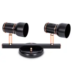 Dital - Trilho New Pint 2 Lâmpadas E27 268/2 18x13x31cm Alumínio Preto e Cobre