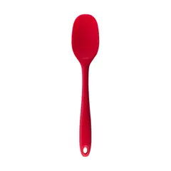 Oikos - Espátula de Silicone Duplo Redonda Vermelha