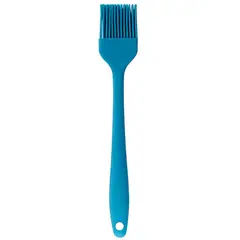 Oikos - Pincel de Silicone Duplo Pequeno Azul
