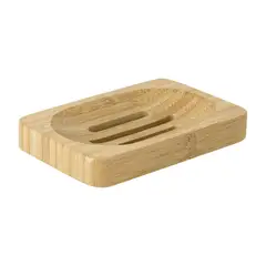 Just Home Collection - Saboneteira em Bambu Woody Natural