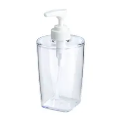 Just Home Collection - Porta Sabonete Liquido Basico Ideal Branco