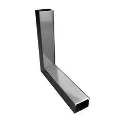 Luminatti - Conector Parede Perfil Sobrepor Preto