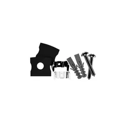 Luminatti - Kit Fixação Perfil de Sobrepor Fino