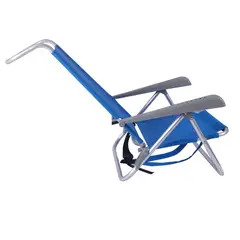 Klimber - Cadeira Baixa Praia Alumínio Text