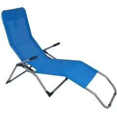 Just Home Collection - Espreguiçadeira Dobravel Relax Azul