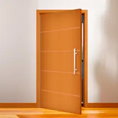 Abrilar - Kit Pivotante Frisado Ps02 Mdp Solido Acabado Curupixa 210X100 Lado Direito