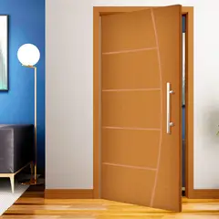 Abrilar - Kit Pivotante Frisado Ps03 Mdp Solido Acabado Curupixa 210X100 Lado Direito