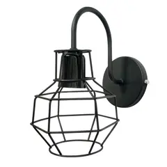 Artline - Arandela Aramado Industrial, Preto, 60W