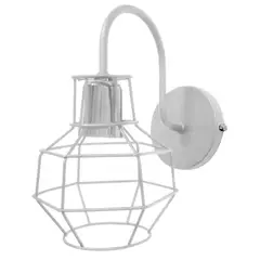 Artline - Arandela Aramado Industrial, Branco, 60W