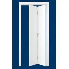 Abrilar - Kit Camarão Liso Pss01 Acabado Branco 210X80 Lado Esquerdo Batente Com Guarnição Regulavel de 13 A 16