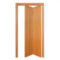 Abrilar - Kit Camarão Liso Pss01 Acabado Curupixa 210X60 Lado Direito Batente Com Guarnição Regulavel de 13 A 16