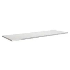 Multivisão - Prateleira de Madeira MDP Branca Com Suporte Invisivel 80x30x1,5cm