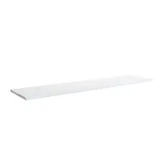 Multivisão - Prateleira de Madeira MDP Branca 100x30x1,5cm