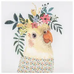 Homy - Canvas Infantil Bichinhos e Flores 1