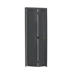Brimak - Porta Camarão Alumínio Cinza 2 Folhas Esquerda 210x60x4,6cm L.25
