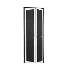 Brimak - Porta Camarão Alumínio Mix Preto 2 Folhas Esquerda 210x80x4,6cm L.25