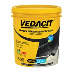 Vedacit - Primer para Manta Asfáltica Base Água Pote 900ml
