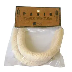 Santa Clara - Pavios para Tocha Kit com 2 unidades