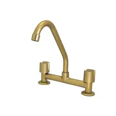 Bognar Metais - Misturador para Água Quente e Fria para Cozinha Acionamento 1/4 de Volta Modelo Bancada