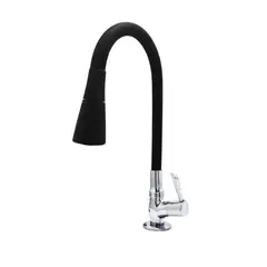 Bognar Metais - Torneira para Cozinha Acionamento 1/4 Tubo Flexível 2 Jatos de Dispersão Bancada
