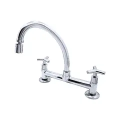 Bognar Metais - Misturador para Água Quente e Fria para Cozinha Acionamento 1/4 de Volta Modelo Bancada