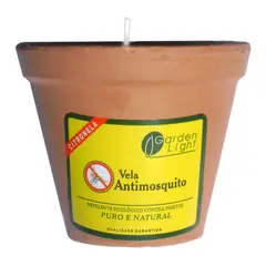 Santa Clara - Vela Poteterracota Violeta Citronela