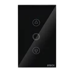 undefined - Interruptor Smarteck 4X2" Dimmer Touch Preto