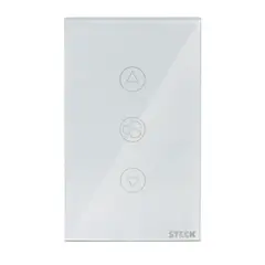undefined - Interruptor Smarteck 4X2" Ventilador Touch Branco