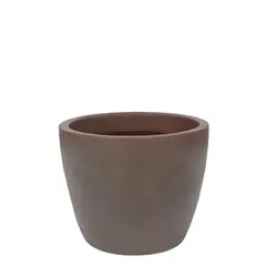Vasart - Vaso Malta Redondo 42 X 33 Cm Rusty