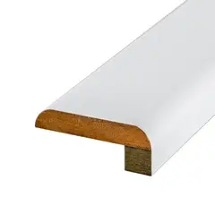 undefined - Barra de Acabamento Madeira Mdf Branca 5x1,2x250cm
