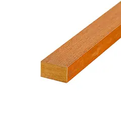 undefined - Barra de Acabamento Reta Madeira Mdf Curupixá 3,0x1,2x250cm