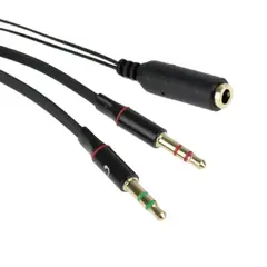 Tblackrox - Cabo J2 St 4C X Fone Microfone Pt