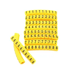 Speedlan - Anilha 0 a 9 Cabo 10mm com 100 peças