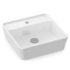Roca - Cuba Apoio 42x42cm com Mesa Optica Cq42 Branco