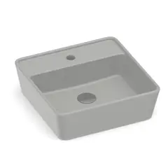 Roca - Cuba Apoio 42x42cm com Mesa Optica Cq42 Stone