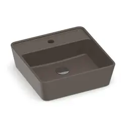 Roca - Cuba Apoio 42x42cm com Mesa Optica Cq42 Café