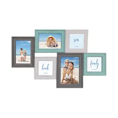 Homy - Conjunto Quadro de Fotos 37x60cm 6 Peças 37x60x0cm