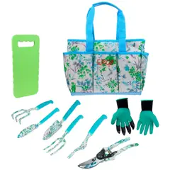 Ergo - Conjunto de 9 Peças de Ferramentas de Jardim