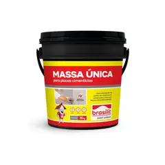 Brasilit - Massa para Juntas Invisíveis Balde 15kg