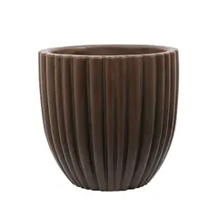 Vasart - Vaso Cacau 55x55cm Rusty