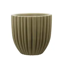 Vasart - Vaso Cacau 55x55cm Camurça