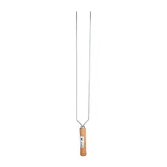 Mor - Espeto Duplo Aço 003208 75 cm