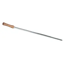 Mor - Espeto Simples Aço 65 cm