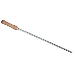 Mor - Espeto Simples Aço 75 cm
