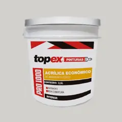 Qualycril - Topex Acrilico Economico Cromio