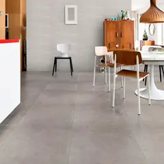 Portobello - Porcelanato Acetinado Esmaltado Cinza 80X80cm Retificado Caixa 1,91m² Space Grey