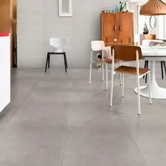 Portobello - Porcelanato Acetinado Esmaltado Cinza Externo 80X80cm Retificado Caixa 1,91m² Space Grey